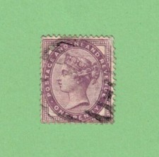 Francobollo: Gran Bretagna 1881, 1P.Mi.65,Postage Inland Revenue,gest.Zust.s.Scan