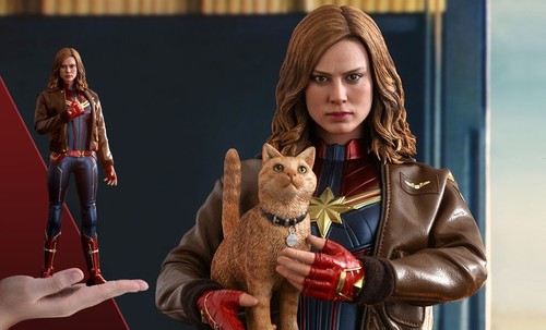 Figura Captain Marvel Versión Deluxe Escala 1/6 Hot Toys NUEVA Doble Caja 904311 - Imagen 3 de 23