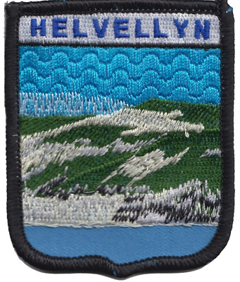 Helvellyn Cumbria County Flag Embroidered Patch Badge