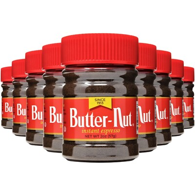 Butter-Nut Instant Espresso Coffee, 2 Ounce (Pack of 12)