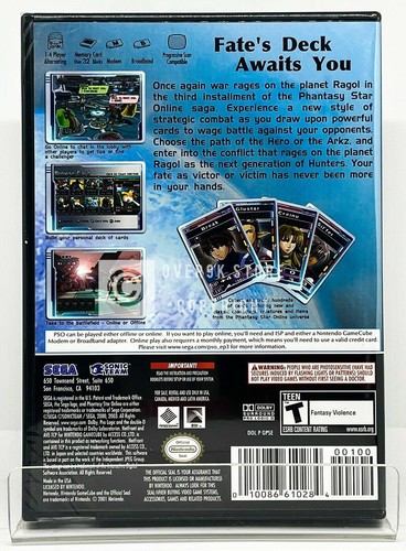 Phantasy Star Online 3 Karten Rev. - GameCube - Brandneu | Werkseitig versiegelt - Bild 2 von 4