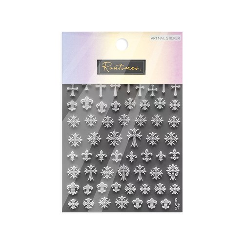 3D Nagelsticker Selbstklebend Nagelaufkleber Glitzer Struktur Textur Fingernägel - Bild 23 von 52