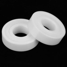 2 szt. w pełni ceramiczne łożysko kulkowe zwykłe łożysko kulkowe 6001-2RS łożysko ceramiczne 12x28x8mm
