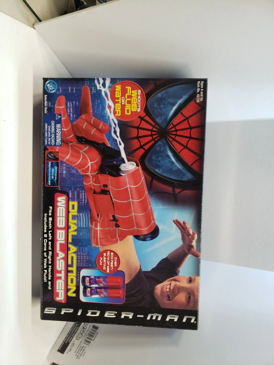 Spider man dual action web blaster sales