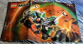 2001 LEGO Life on Mars 7311 Red Planet Cruiser Complete w/ Manual No Box