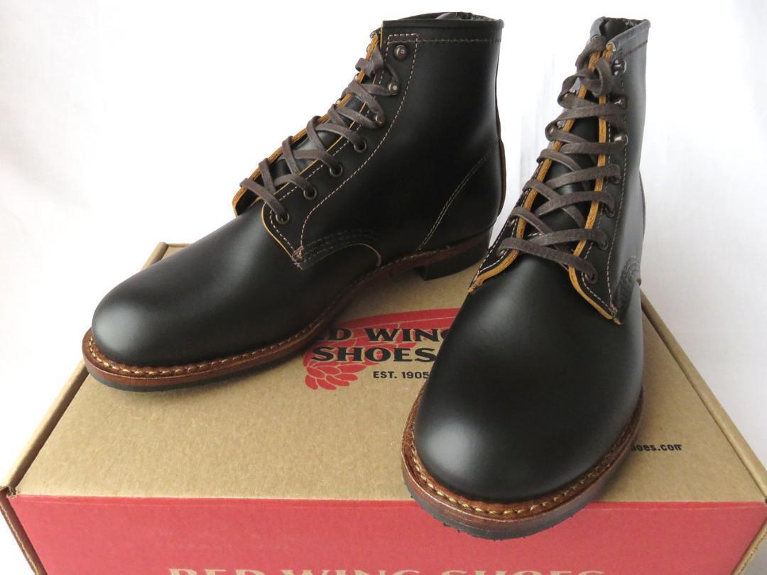 Red Wing 9060 Beckman Boot Flat Box Width D Black Men Size Red Wing 9060 Beckman Boot Flat Box Width D Black Men Size