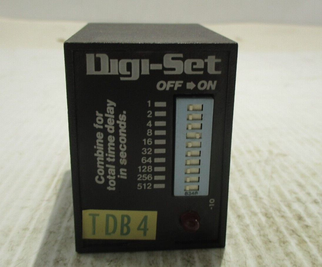 NEW SSAC TDB120AL TIME DELAY RELAY 120V