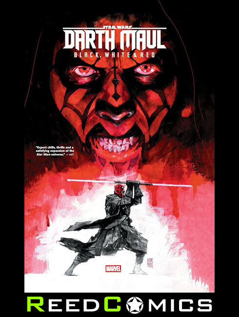 STAR WARS DARTH MAUL BLACK WHITE AND RED TREASURY EDITION GRAPHIC NOVEL 136 Pgs