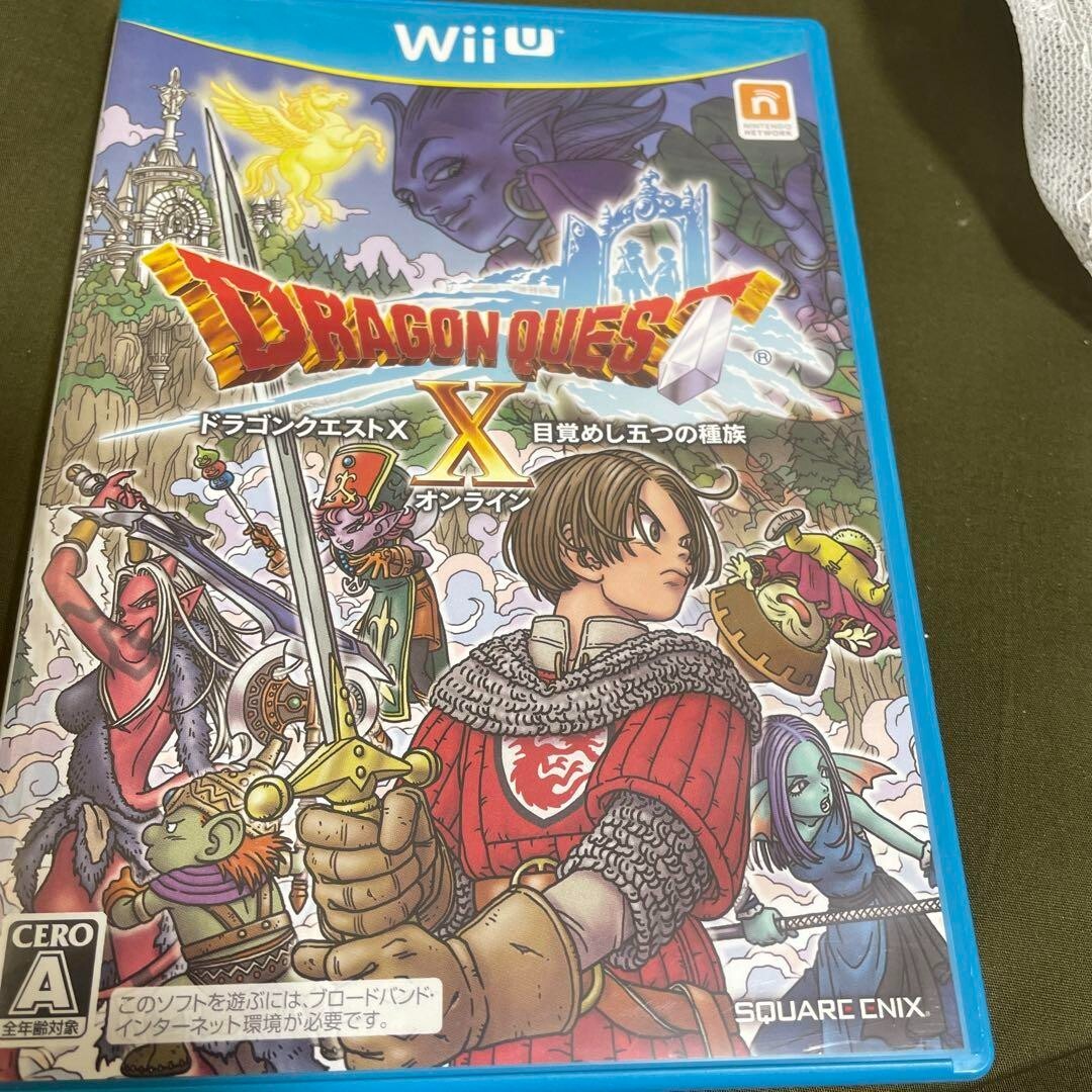 USED Dragon Quest X Wii U square Enix Nintendo Wii U JAPAN