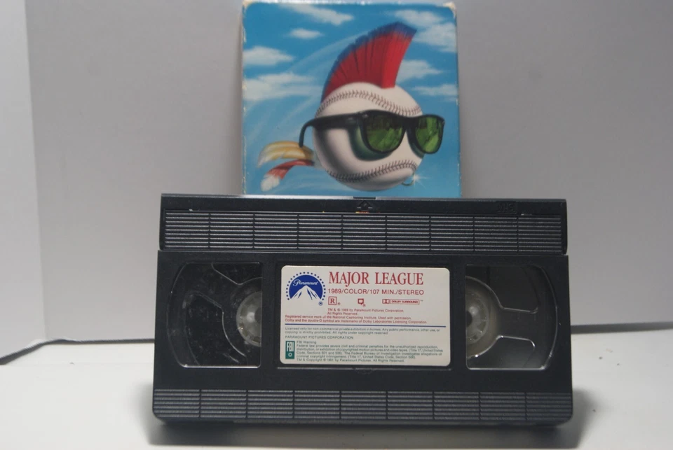 Major League (VHS, 1990) Charlie Sheen Baseball Comedy - Image 3 of 3