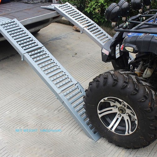 Motorcycle Short Ramp PreAsion Folding Lawn Garden Motorcycle Ramp Car Arch Short Bed Truck ...
