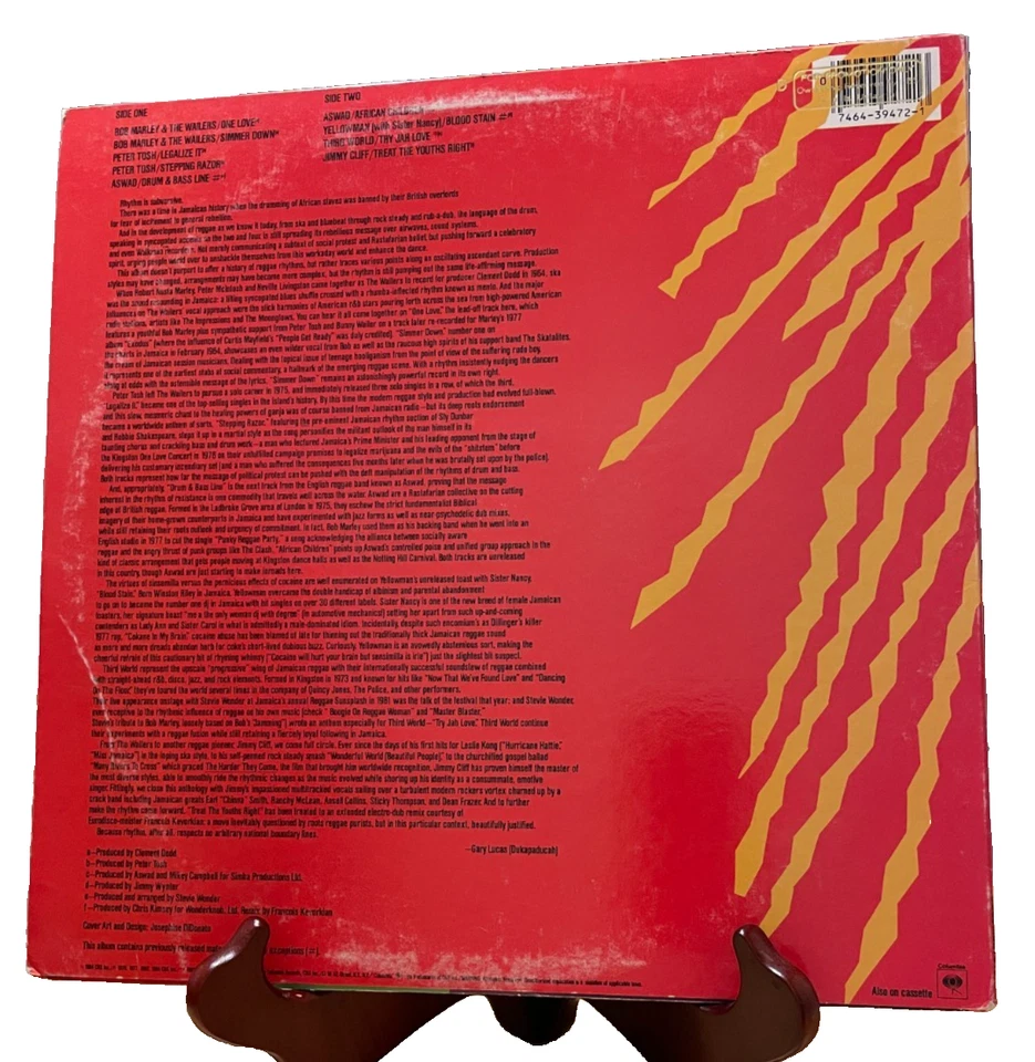 Rhythm Come Forward A Reggae Anthology, Vinyl LP, 1984 Columbia Records FC 39472 - Image 2 of 4