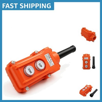 Professional Push Button Control Station for Cranes - 2-Way Circuit Design