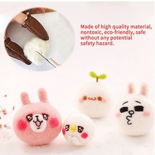 55g Colored Needle Felting Wool Roving Spinning Sewing Trimming Handiwork Materi