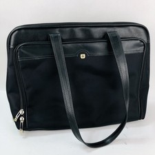 Wenger Swissgear Rhea Women's Laptop Tote Bag Black with Striped Lining — listing 5