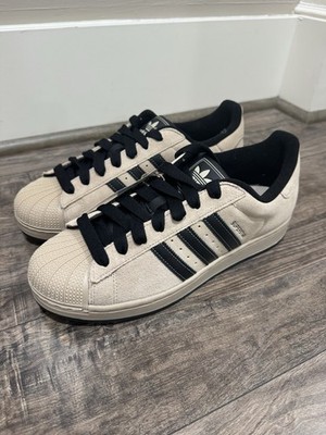 Adidas Superstar II JQ0913 Beige Black Suede Men s 10.5 Women s 11.5 NWT