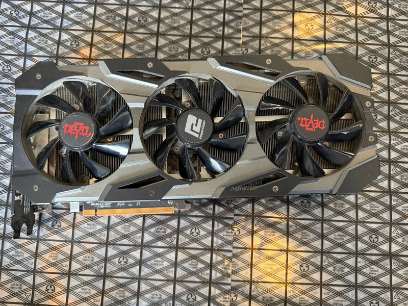PowerColor Red Devil Radeon RX 5700 XT 8GB Graphics Card Tested Working