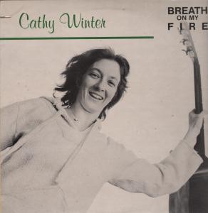 Cathy Winter Breath On My Fire LP vinyl USA Flying Fish 1984 deletion cut in the