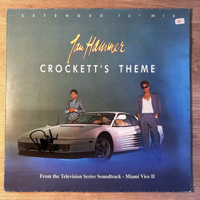 Jan Hammer Crockett's Theme (Extended 12'' Mix) 258 359-0 J NM- Vinyl M 1986