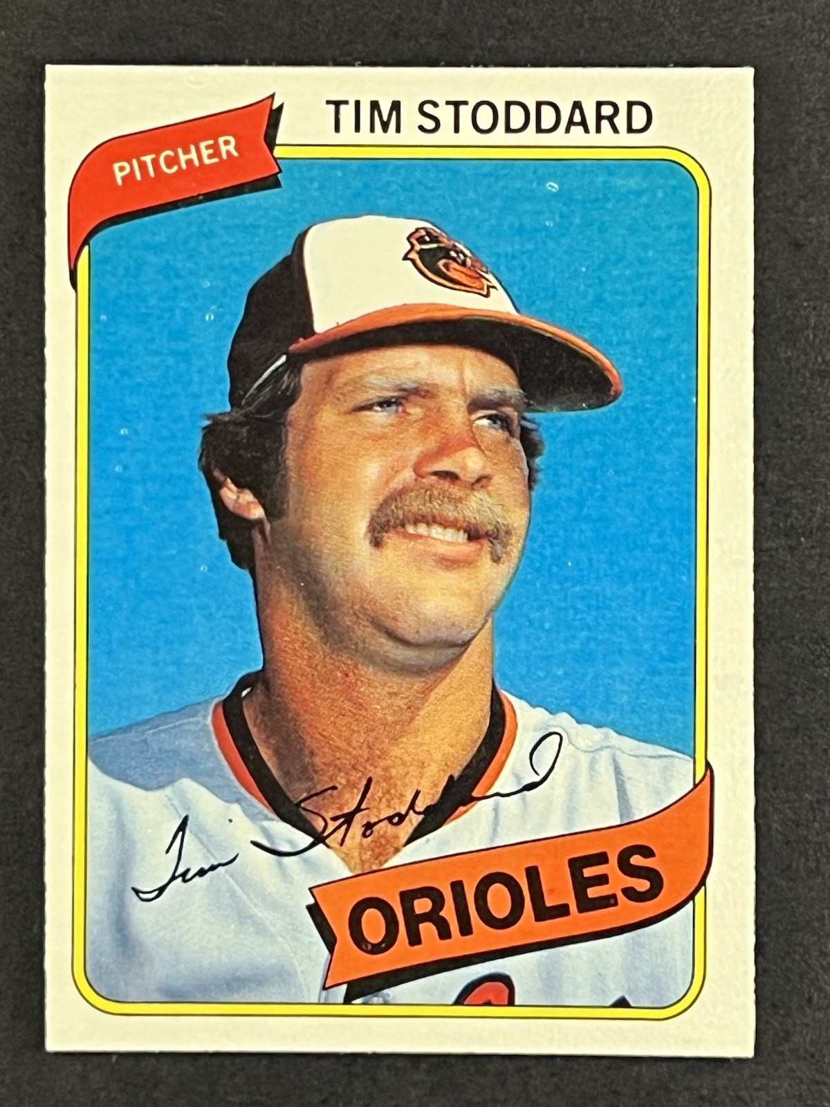 1980 Topps #314 Tim Stoddard Rookie Baltimore Orioles #314