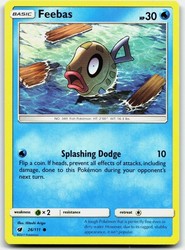 Feebas 26/111 Common Crimson Invasion Pokemon