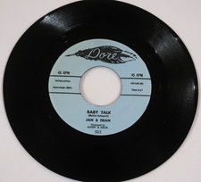 JAN & DEAN 45 Baby Talk / Jeanette Get Your Hair Done DORE 522 Rock 1959