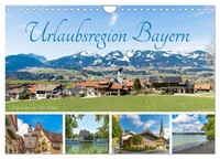 "Calendar 2027 · US Version · Vacation Region Bavaria (Wall Calendar 2027 12\" × 8"