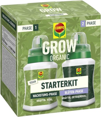 COMPO Grow Organic Starter Kit 2x 250ml