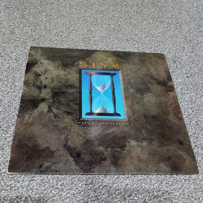 Styx EDGE OF THE CENTURY Original 1990 A&M VG+/VG RARE! A1-1-1 / B1 -1-1 Run Out