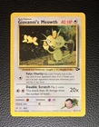 Giovanni’s Meowth 43/132 Pokemon Card Gym Challenge NM