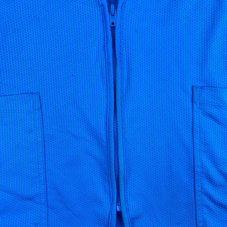 Walmart Employee Vest Womens XL Blue Full Zip Associate Uniform - Image 4 of 4