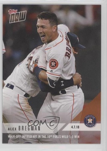 2018 Topps Now 51 Alex Bregman