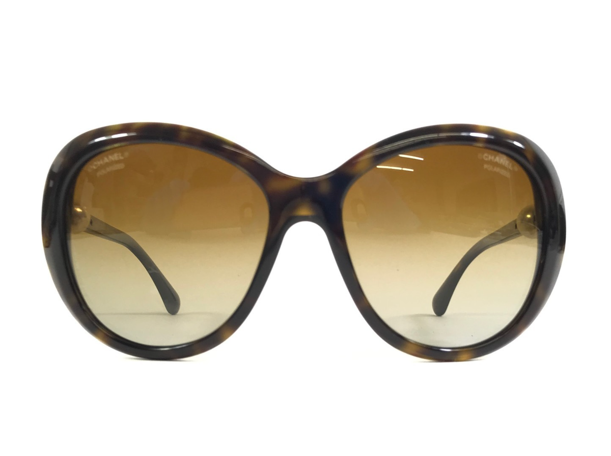 Chanel Sunglasses 5302-H c.714/S9 Tortoise Pearl Frames with