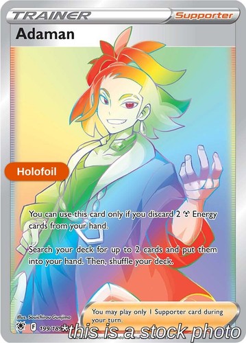 Holofoil - Adaman (Secret) - 199/189 - SWSH10: Astral Radiance - NM