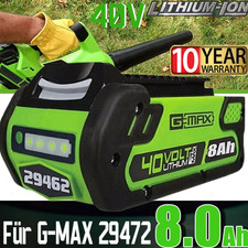 40V 8.0Ah For Greenworks G-MAX 40 Volt Lithium Battery 29472 29462 29252 20202