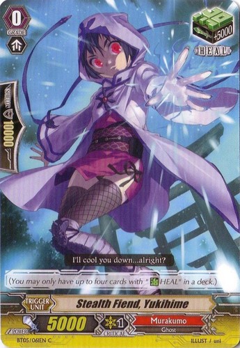 Stealth Fiend, Yukihime BT05/061EN Awakening of Twin Blades
