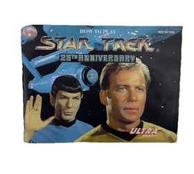 Star Trek 25th Anniversary Nes Game With Manual