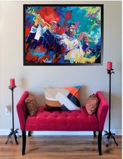 Sale Louie Armstrong Dizzy Gillespie Painting 36