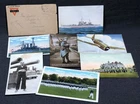 25 Piece MILITARY Ephemera Lot WW2 Currency Postcard Booklets and More