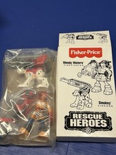 Fisher Price Rescue Heros Wendy Waters And Smokey New In Box