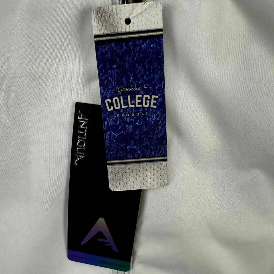 Chaqueta Virginia Cavaliers Revolve Mujer Mediana Blanca Gris Cremallera Completa Antigua NUEVA Foto 2 de 4