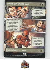ORIGIN OF SPIDER-MAN (BORDERLESS) MARVEL'S SPIDER-MAN MAGIC: THE GATHERING NM/M