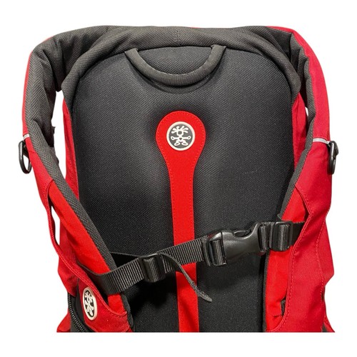 Crumpler The King Pojedynczy plecak na laptopa The Beer Back Czerwony wyściełany izolowany 2005 - Zdjęcie 10 z 24