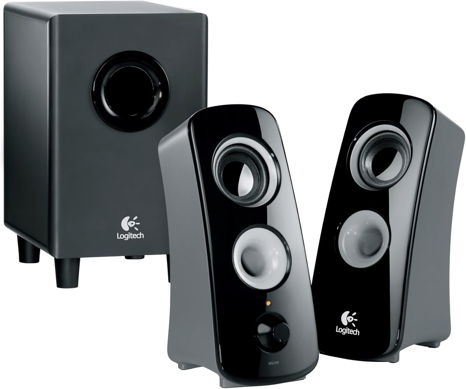 Logitech Z323 2.1 Speaker System with Subwoofer MAC / PC (98