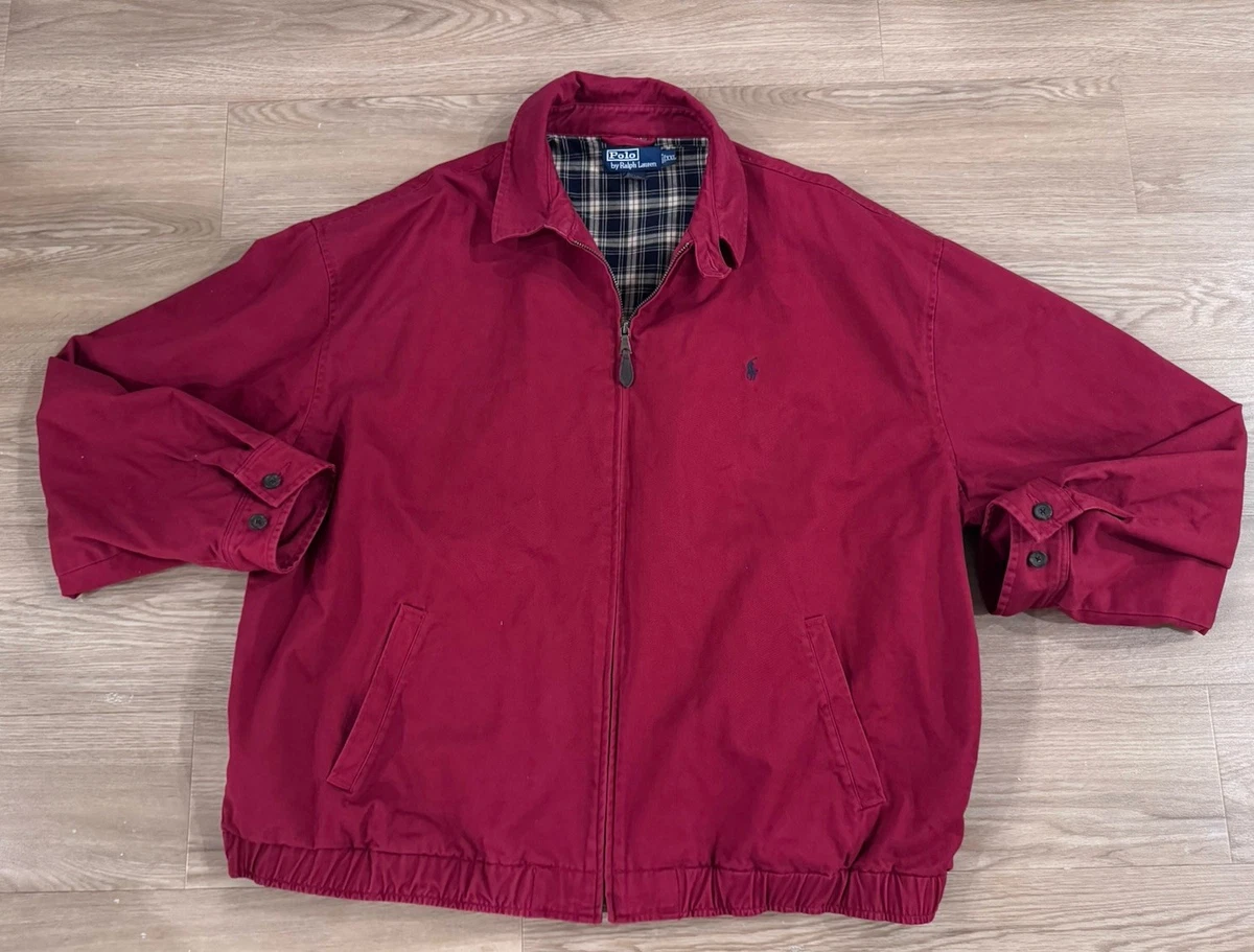 Polo Ralph Lauren Cotton Outer Shell Red Coats, Jackets & Vests
