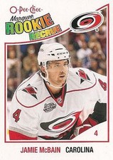2010-11 O-Pee-Chee #518 Jamie McBain RC Rookie Card