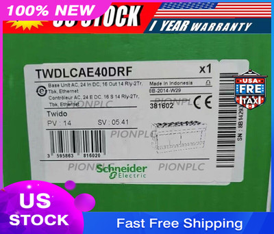 Schneider Twido TWDLCAE40DRF PLC 24 In Programmable Logic Controller Base Unit