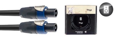 Stagg 20m/ 16Ft /4 x 4.0 mm2/AWG11 X Series Professional Speaker Cable NEW