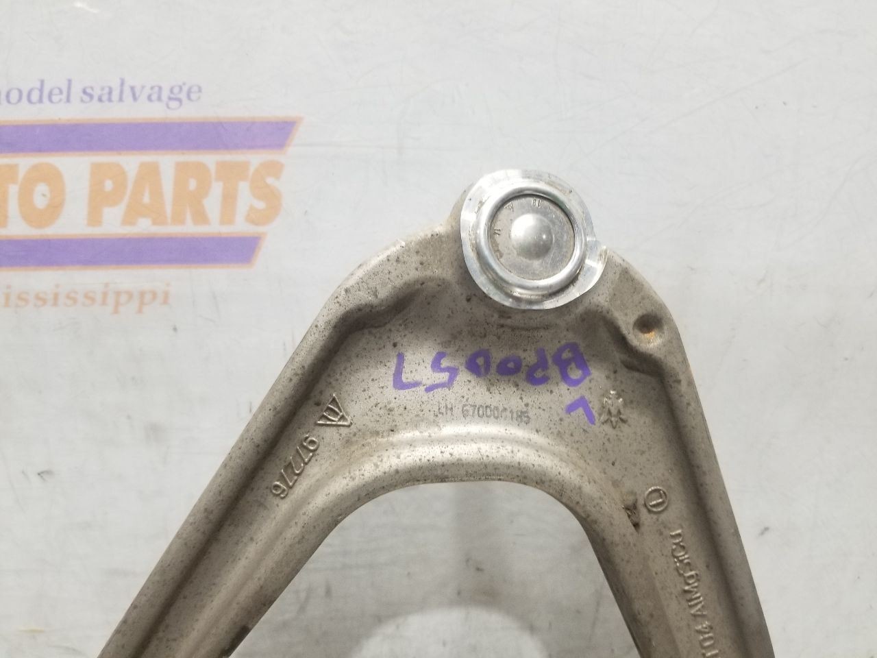 14 2014 MASERATI GHIBLI 3.0L AWD FRONT UPPER CONTROL ARM LEFT DRIVER