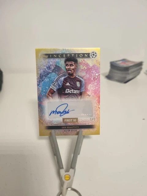 Topps UCC Inception 24/25 Ian Maatsen 1/1 Autograph